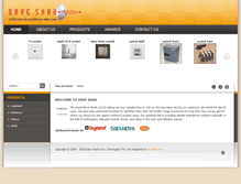 Tablet Screenshot of daveshah.com
